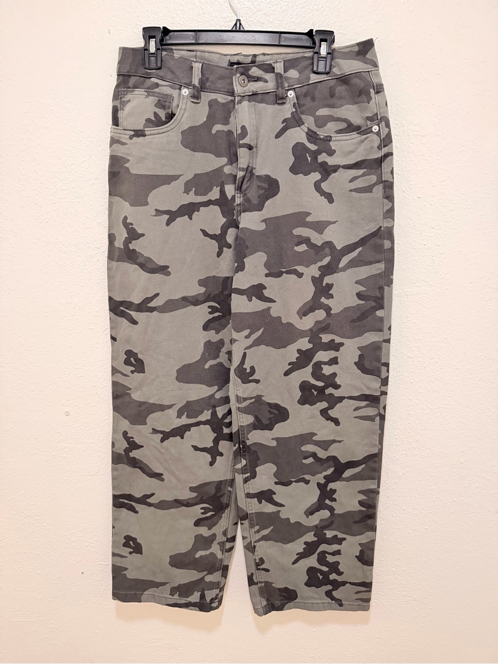Vans Sirelle 5-Pocket Denim Camo Puddle Pants